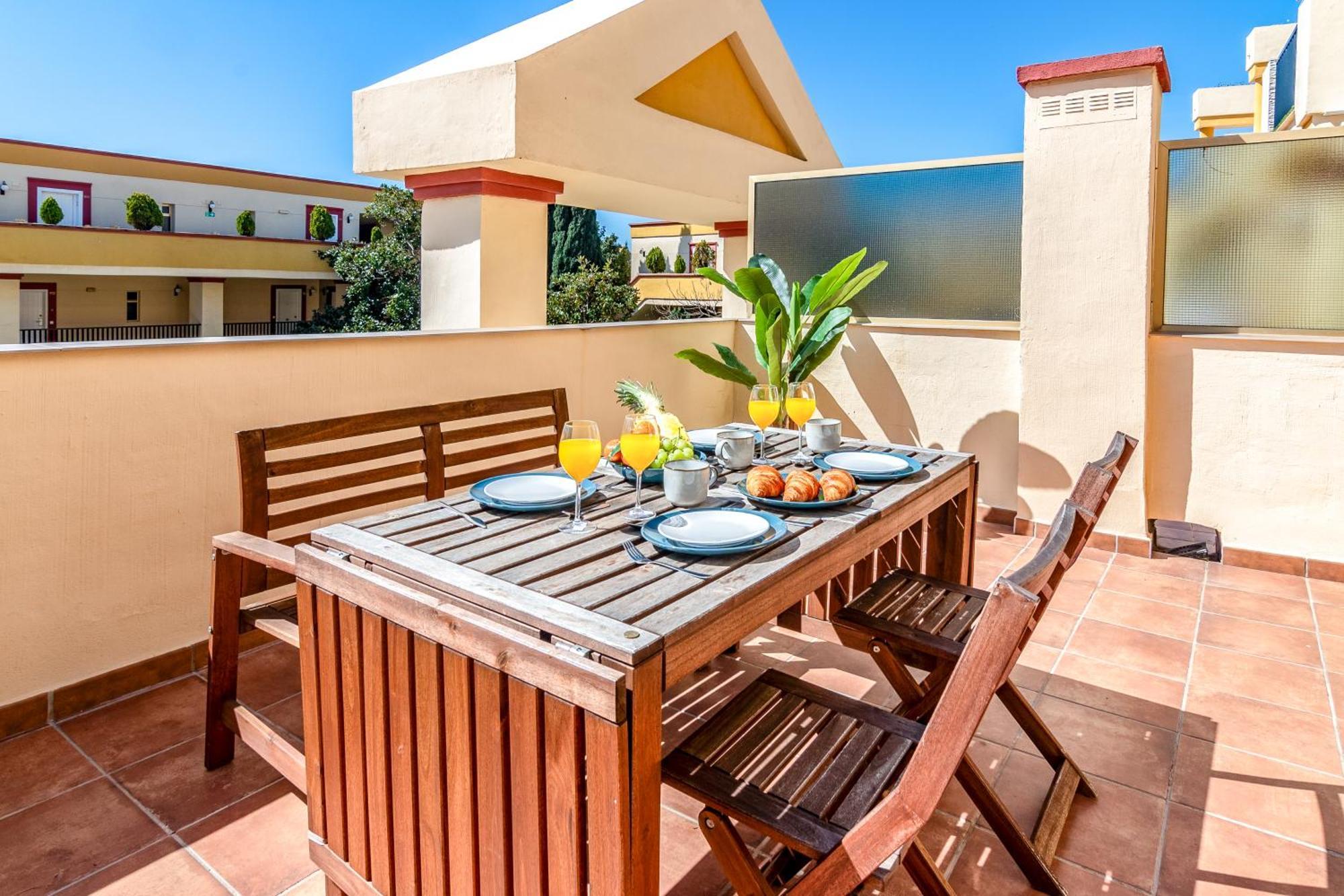 Oleholidays 224 Romana Playa Con Vistas Al Mar Marbella Exterior foto